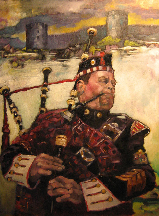 Piper 2012 Painting by Kevin McKrell