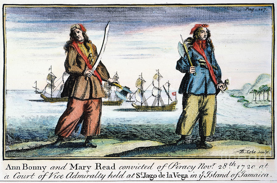 Pirates, 1724 Photograph by Granger