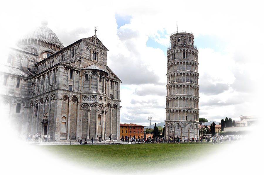 Pisa Italy Tower and Cathedral Photograph by Allan Rothman