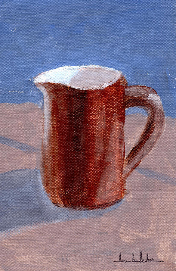 Pitcher Painting by Lou Belcher
