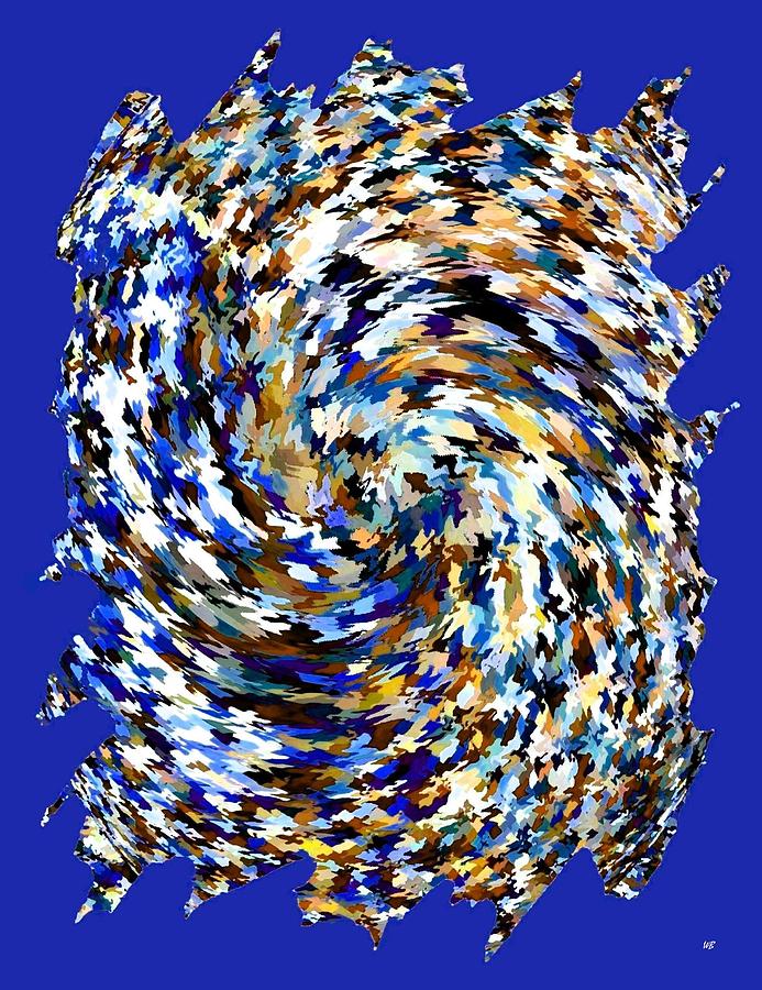 Abstract Digital Art - Pizzazz 36 by Will Borden