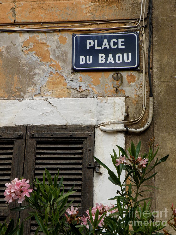 PLACE du BAOU Photograph by Lainie Wrightson