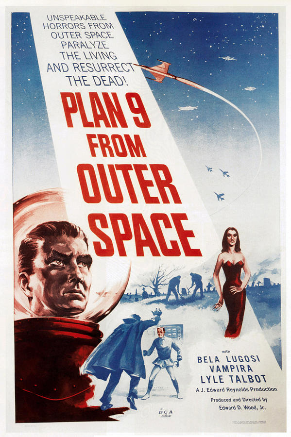 Plan 9 From Outer Space, 1959 Photograph by Everett