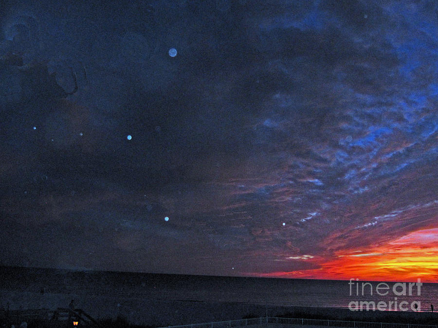 Planets Revealed at Sunset Photograph by Joan McArthur