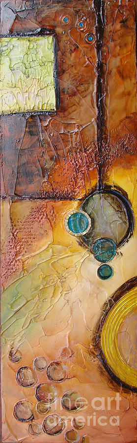Platter 5 Painting by Phyllis Howard