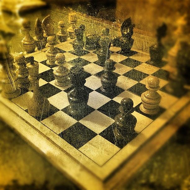 Chess Photograph - Play My Game by Jane Bulatnikova