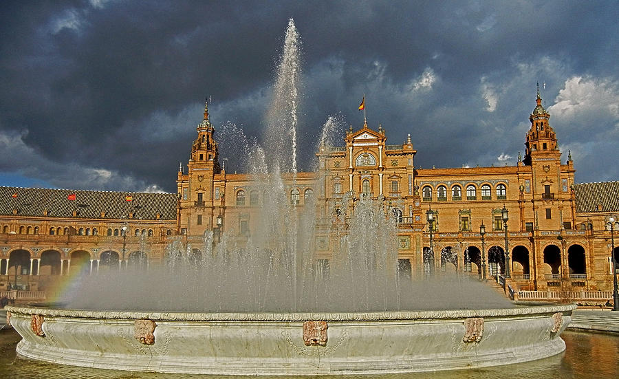Plaza de Espana - Seville Photograph by Juergen Weiss