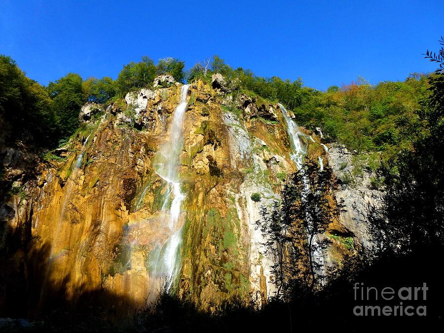 Plitvice Waterfall Photograph by Amalia Suruceanu