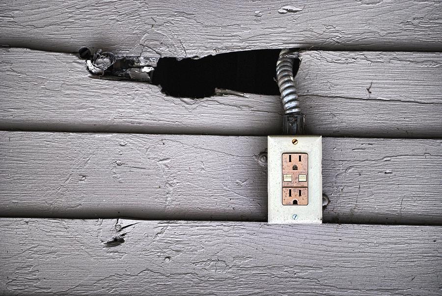 Plug In- Out Photograph by Jeffrey Platt