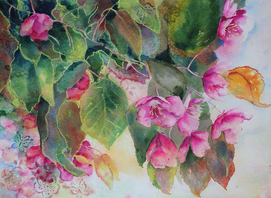Plum Blossom Painting by Ruth Kamenev