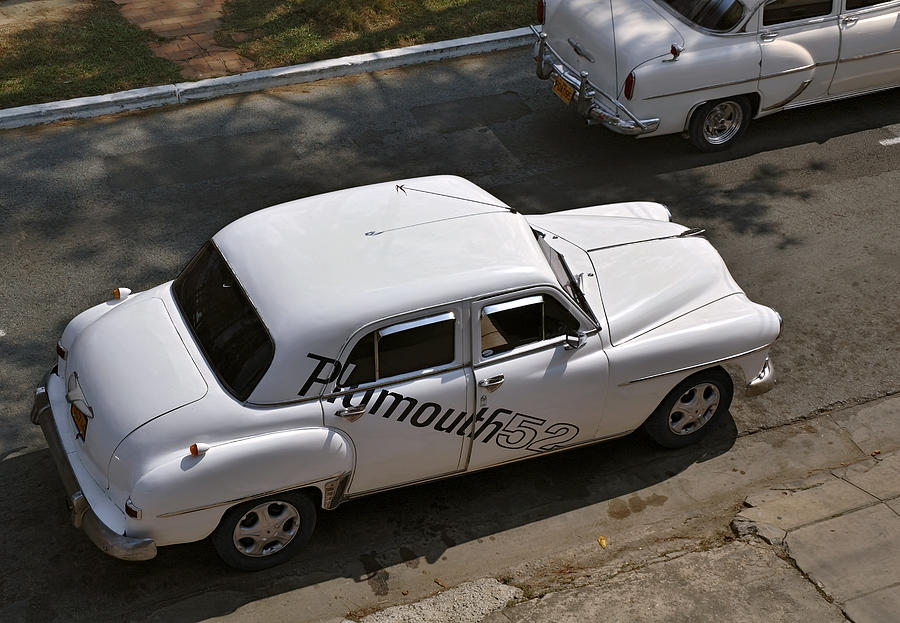 Plymouth 52. Cuba Photograph by Juan Carlos Ferro Duque