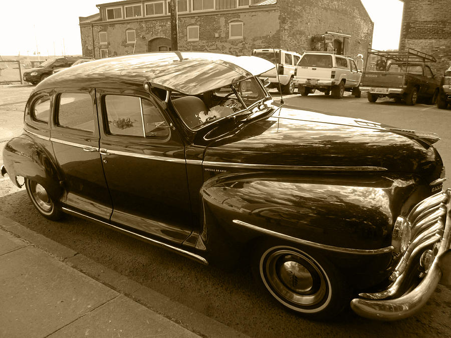 Plymouth Vintage Car Photograph by Kym Backland