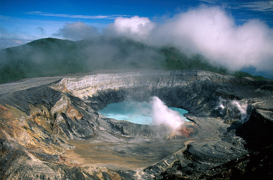 Poas Volcano Photograph by Christian Heeb - Fine Art America