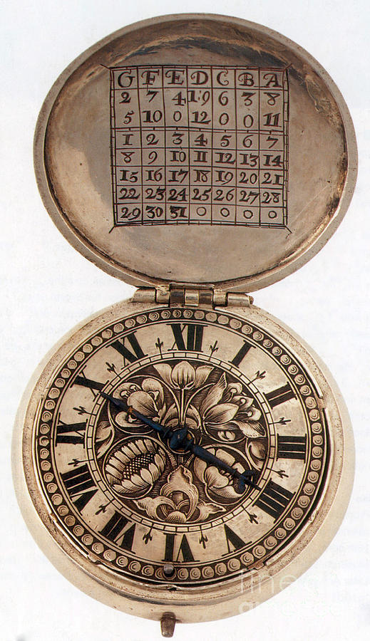 Pocket Watch With Perpetual Calendar Photograph by Photo Researchers