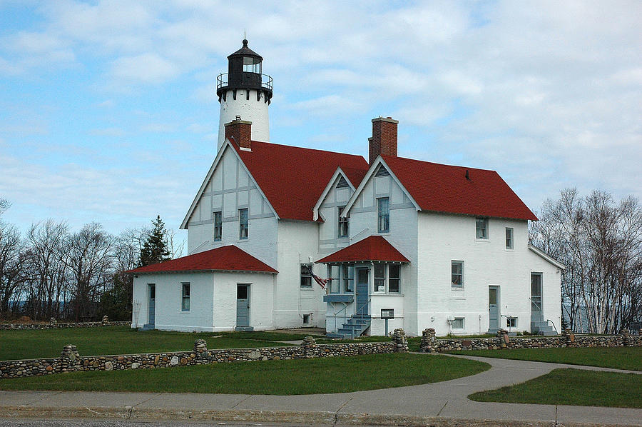 Point Iroquois Lighthouse Photograph By Attila The Bun - Fine Art America