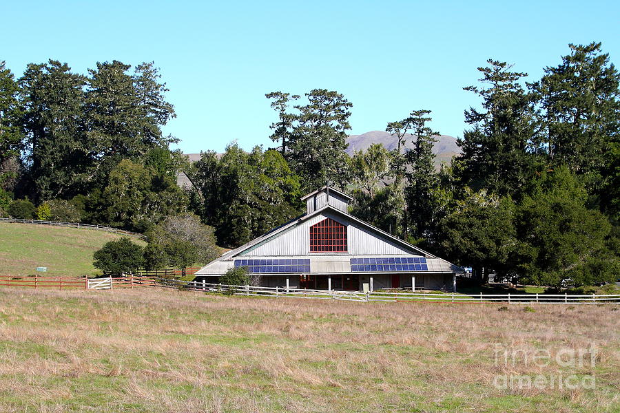 Point Reyes Visitors Center in Point Reyes California . 7D9788 Photograph by Wingsdomain Art and Photography