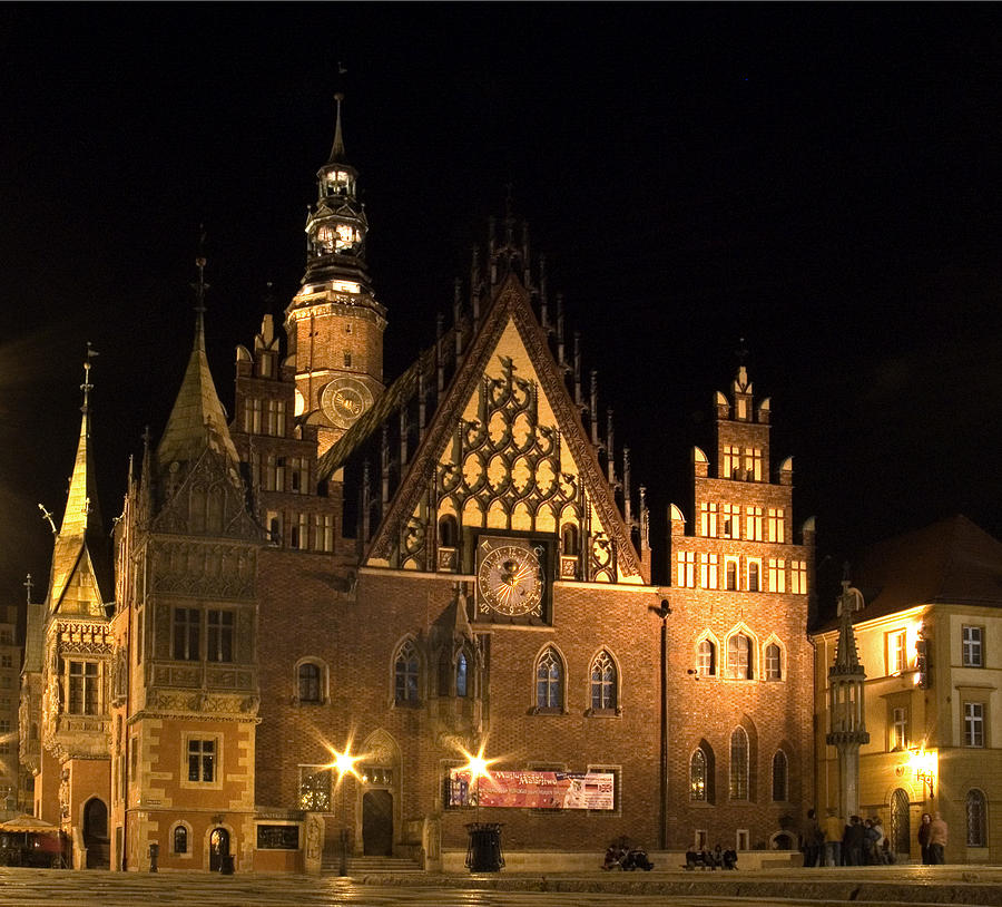 Poland Wroclaw Town Hall Photograph by David Harding