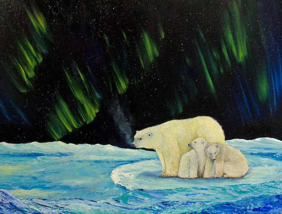 Polar Cinema Painting by Dee Carpenter