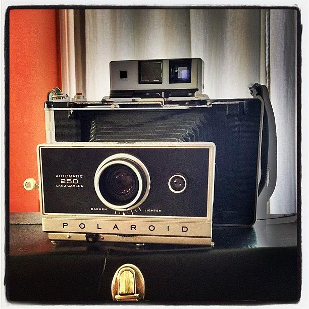 Vintage Photograph - #polaroid 250 Was In Need Of A New by Kevin Smith