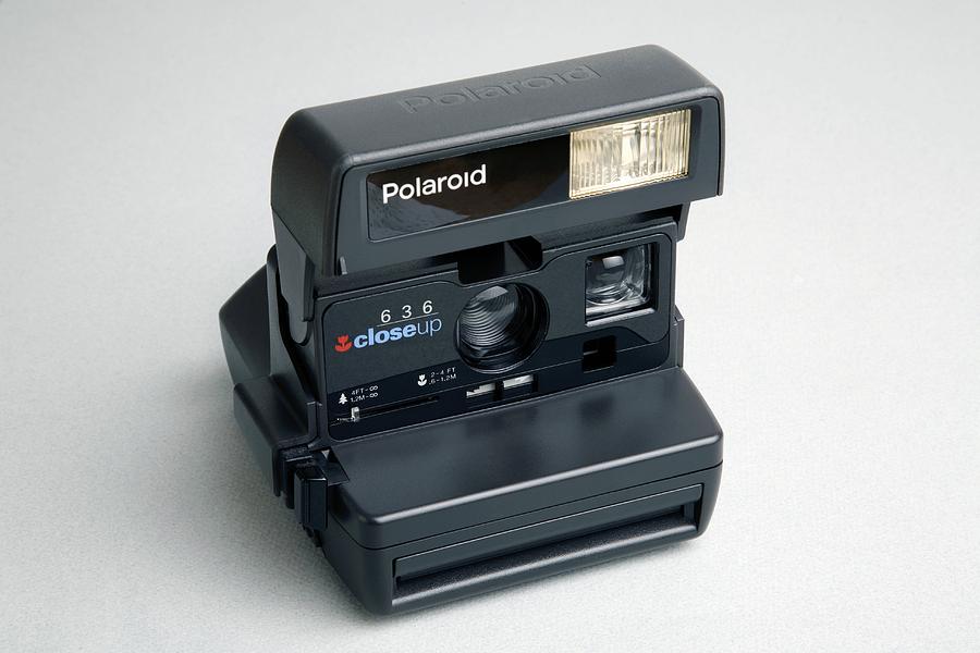 Camera Photograph - Polaroid Camera by Victor De Schwanberg
