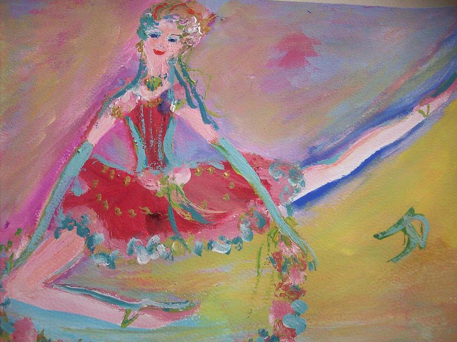 Polish Christmas Ballet Painting by Judith Desrosiers