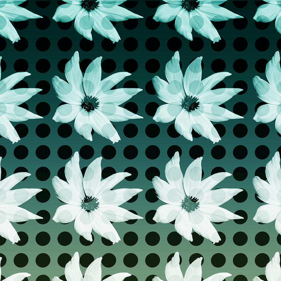 Polkadotted Daisies No.3 Photograph by Bonnie Bruno