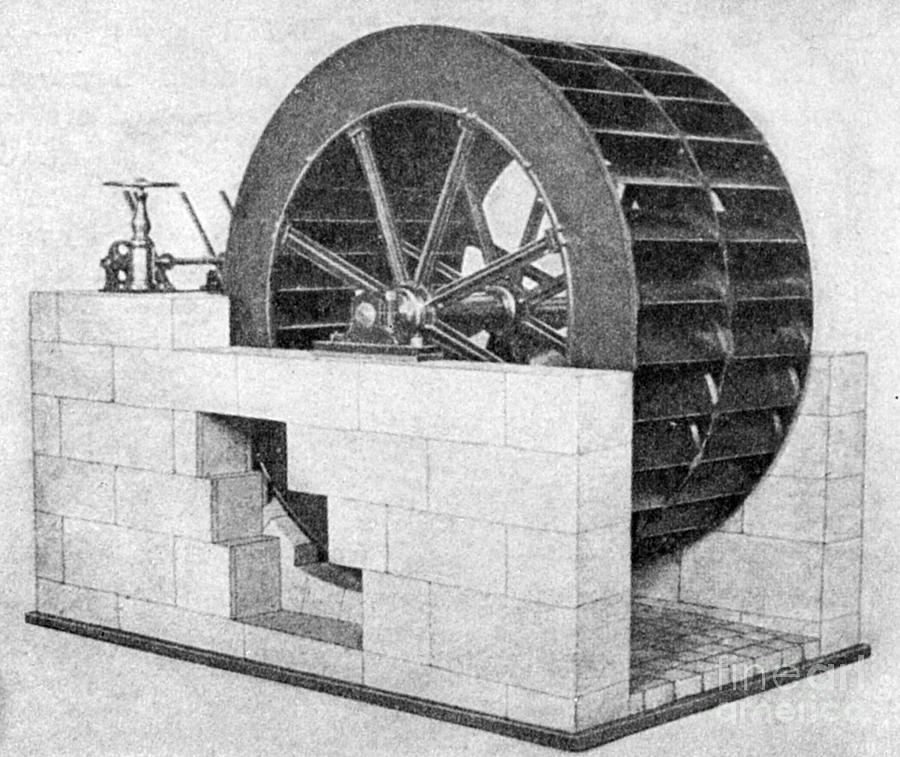 Poncelet Wheel Photograph by Science Source