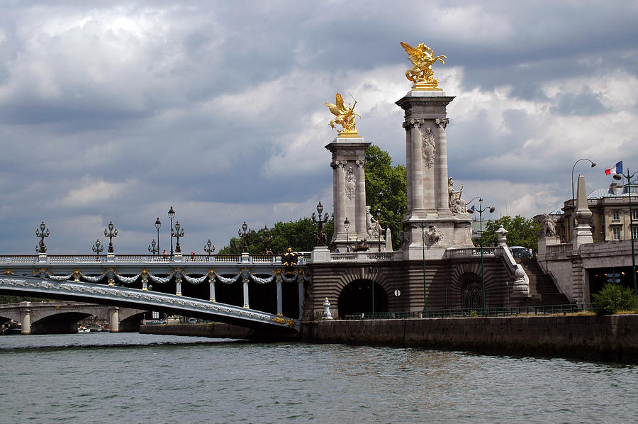 Pont Alex Bridge Paris Photograph by David Taylor