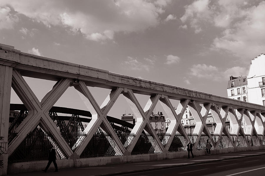 Pont Lafayette Paris 2 Photograph by Andrew Fare