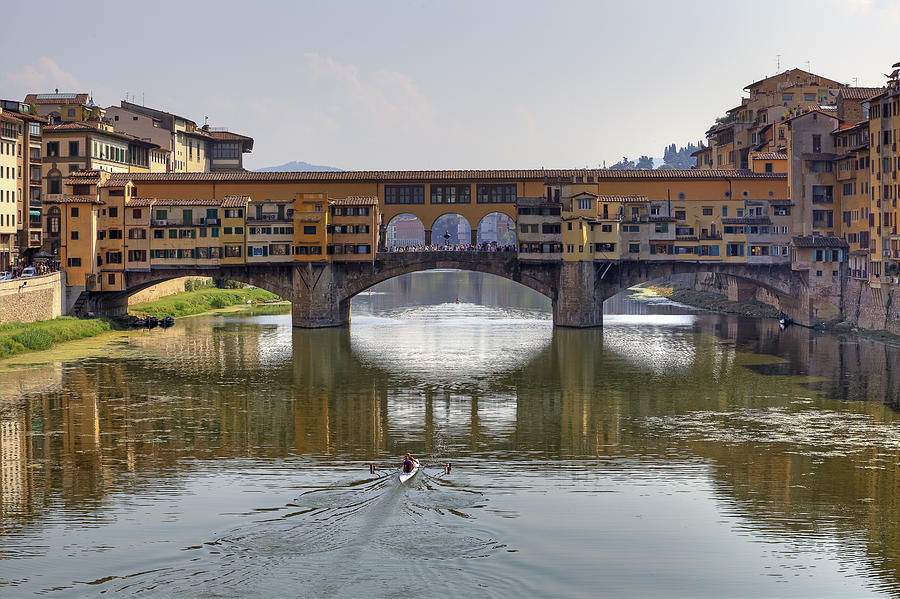 Architecture Photograph - Ponte Vecchio by Joana Kruse