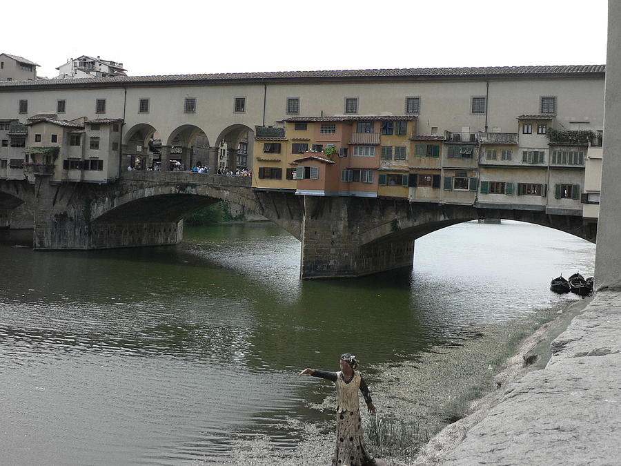 Ponte Vecchio Photograph by Laurel Best