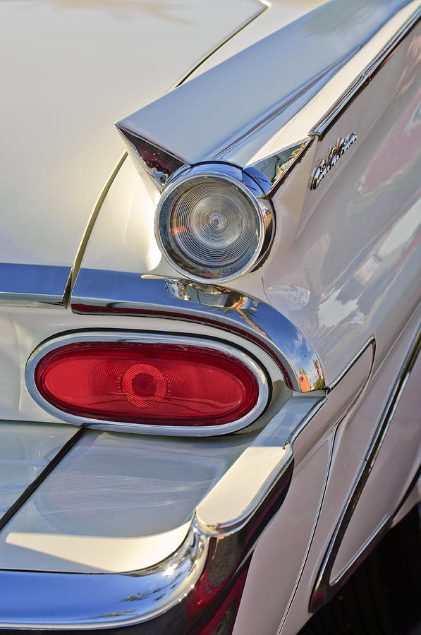 Pontiac Catalina Taillight Photograph by Jill Reger