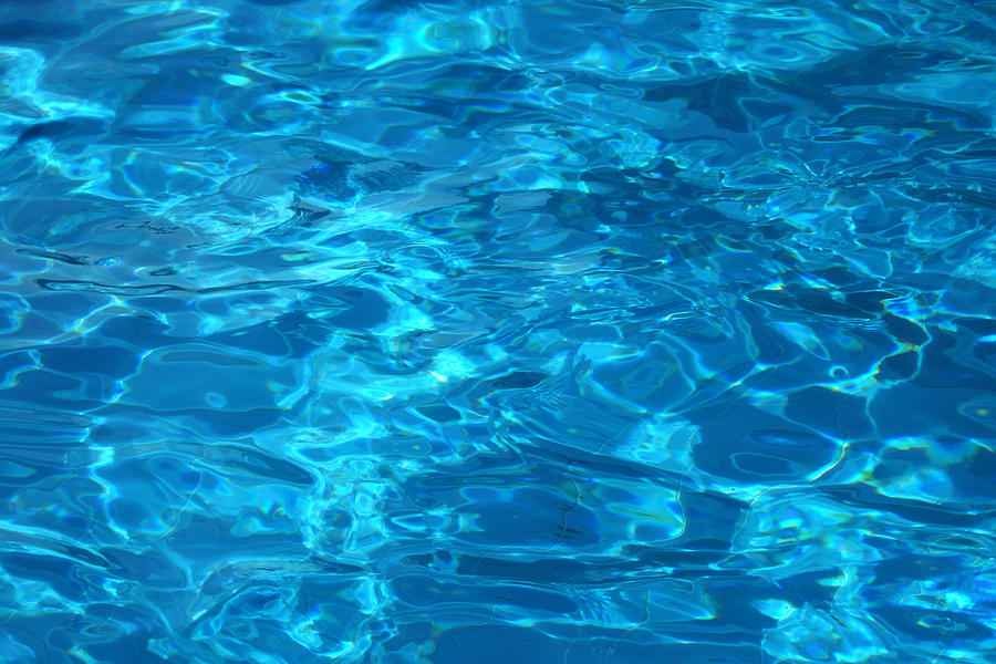 Pool - Blue Water Surface Photograph by Matthias Hauser