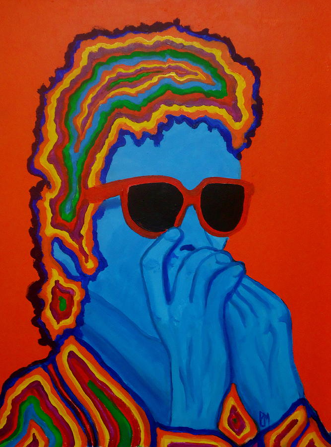 Bob Dylan Painting - Pop Dylan by Pete Maier