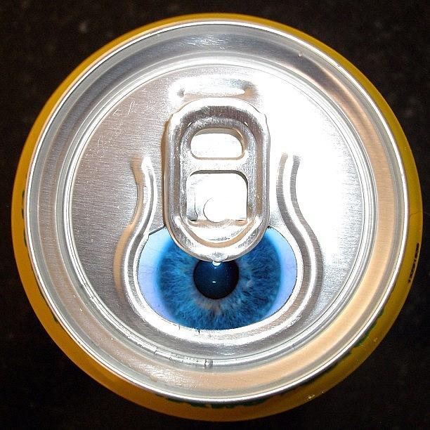Blue Photograph - Pop Eye by Cameron Bentley