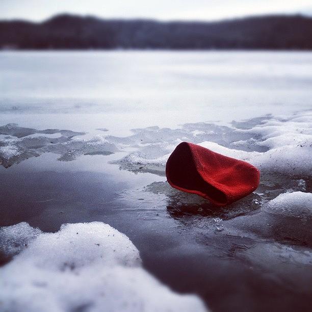 Winter Photograph - Porté Disparu... #minipix #disparu_ri3 by Tobrook Eric gagnon
