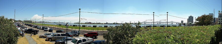 Port of New Oleans - panorama Photograph by Jeffrey Peterson