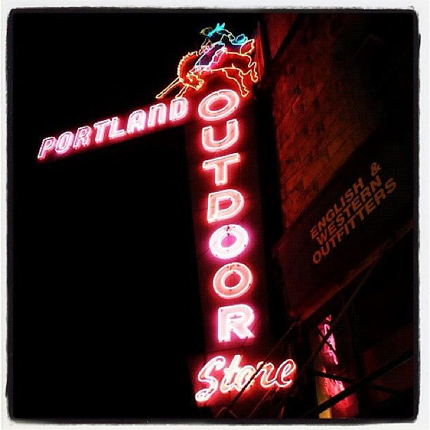 Portland Photograph - Portland Outdoor Store by T Catonpremise