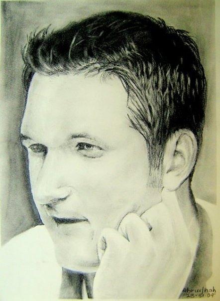 Portrait Drawing by Dhruv Shah - Fine Art America