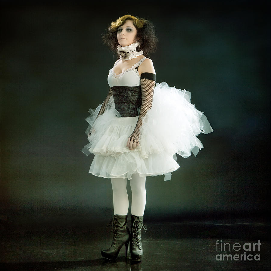 Portrait of a Vintage Dancer Series Photograph by Cindy Singleton