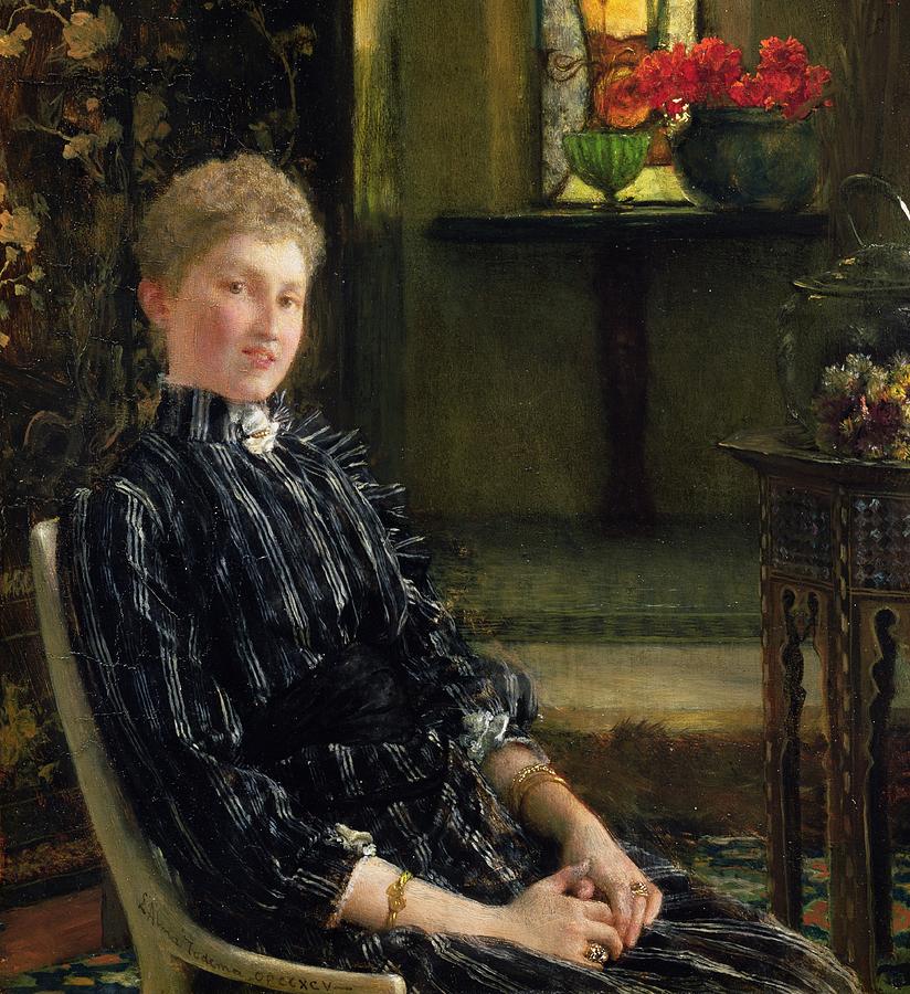 Portrait of Mrs Ralph Sneyd Painting by Lawrence Alma-Tadema