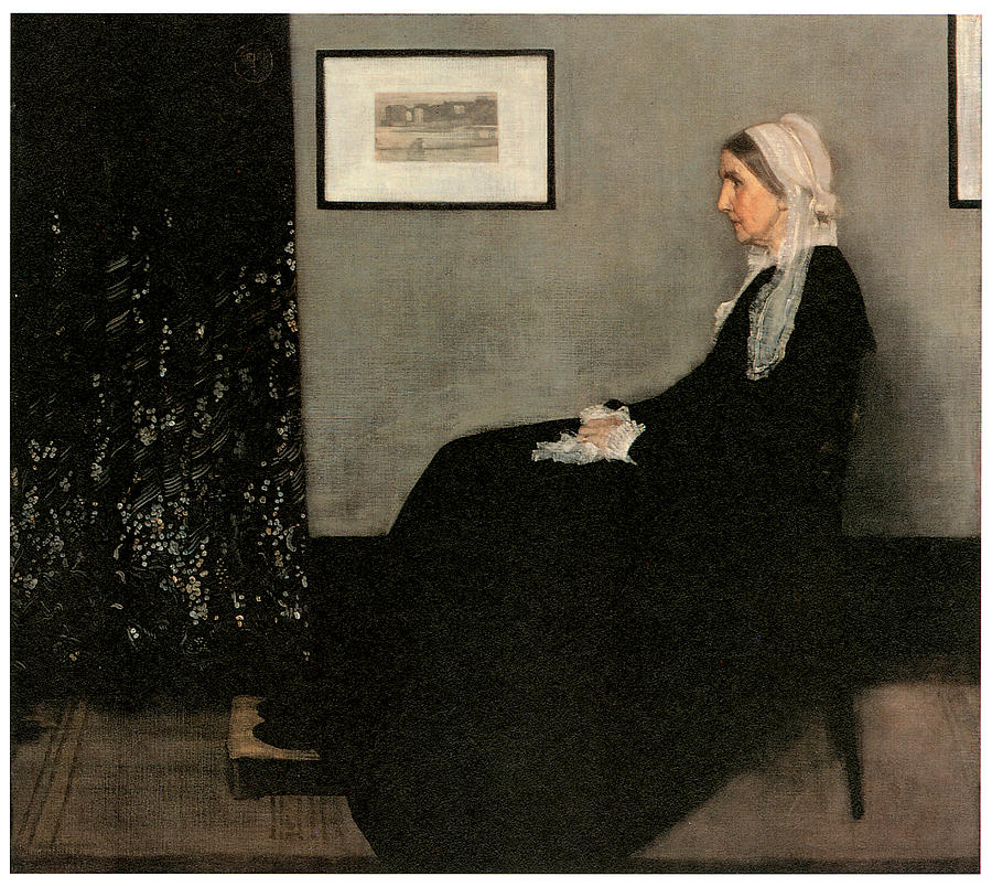 Portrait of the Artist s Mother Painting by James Abbott McNeill