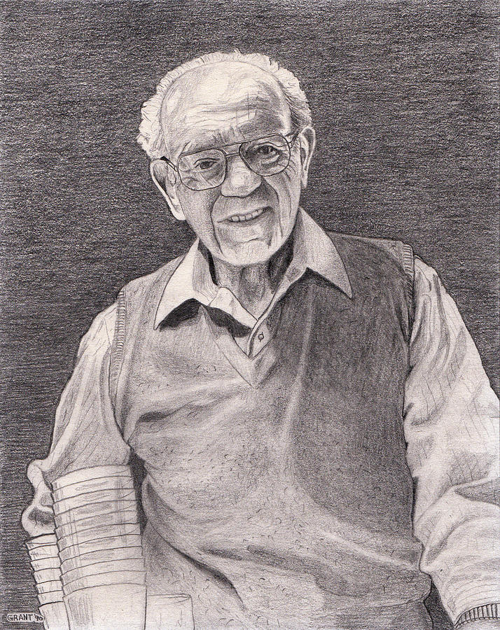 Portrait Drawing - Portrait of William Grant by Gregory Grant
