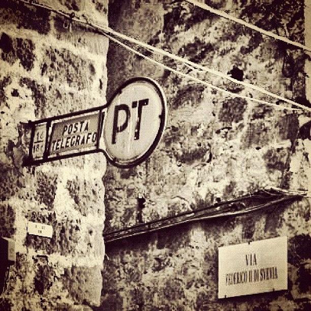 Old Photograph - Poste E Telegrafi, Casertavecchia by Gianluca Sommella Old Photograph - Poste E Telegrafi, Casertavecchia by Gianluca Sommella