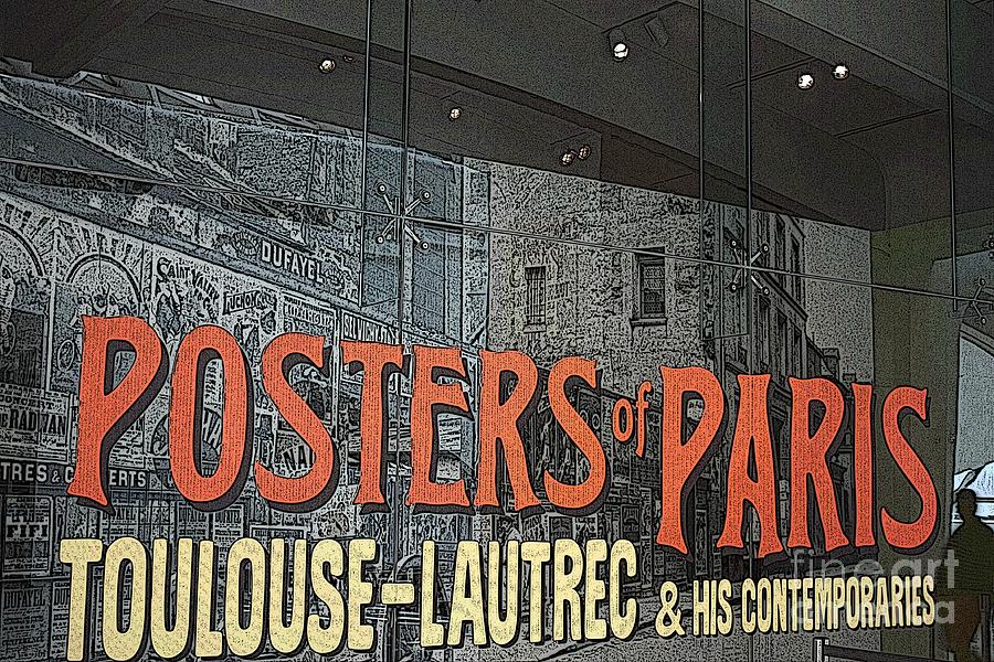 Posters of Paris Photograph by David Bearden