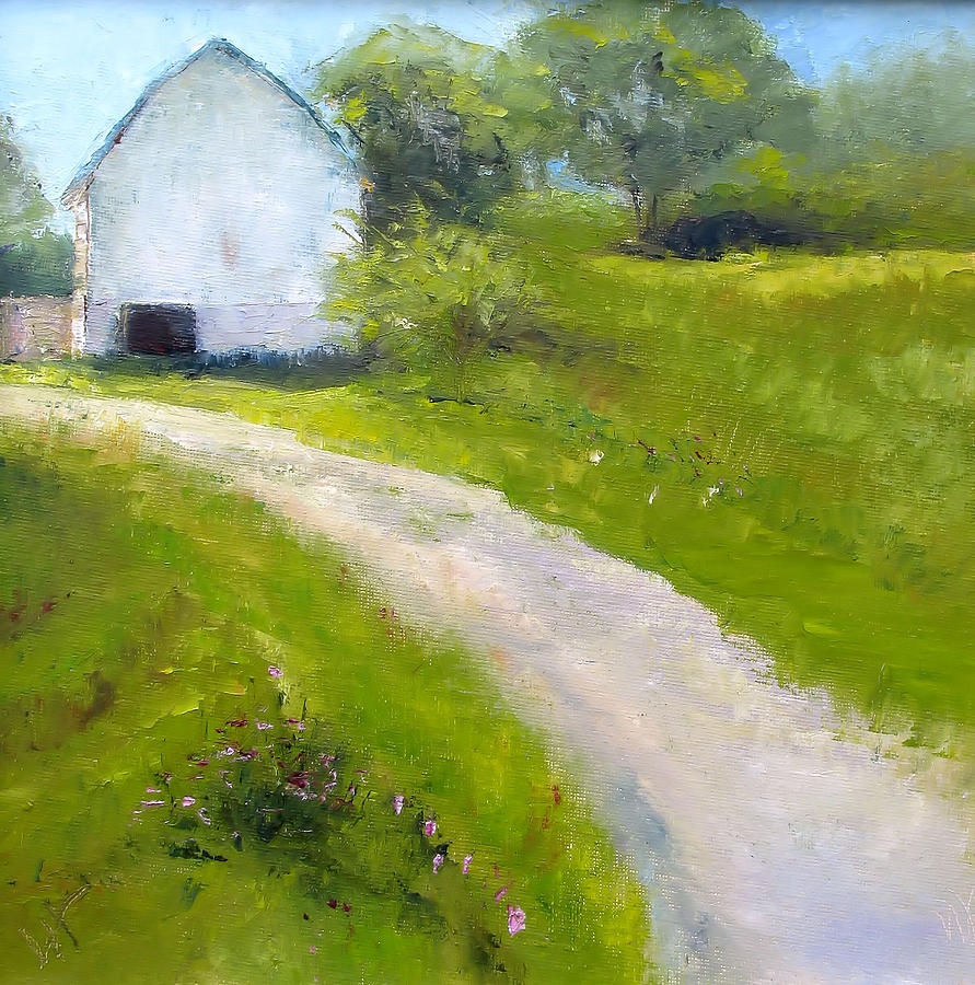 Summer Painting - Potters Farm by Wendie Thompson