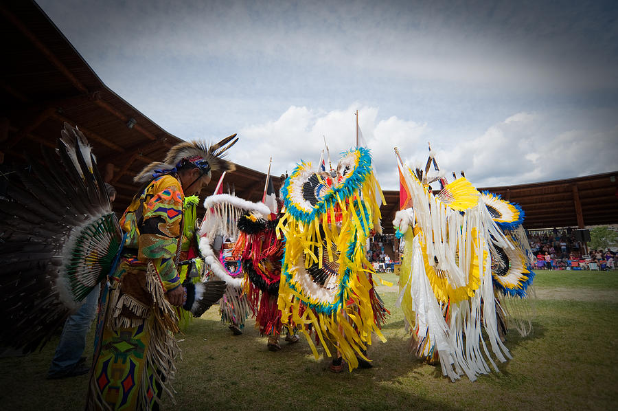 Feather Photograph - Pow Wow 2 by Peter Olsen