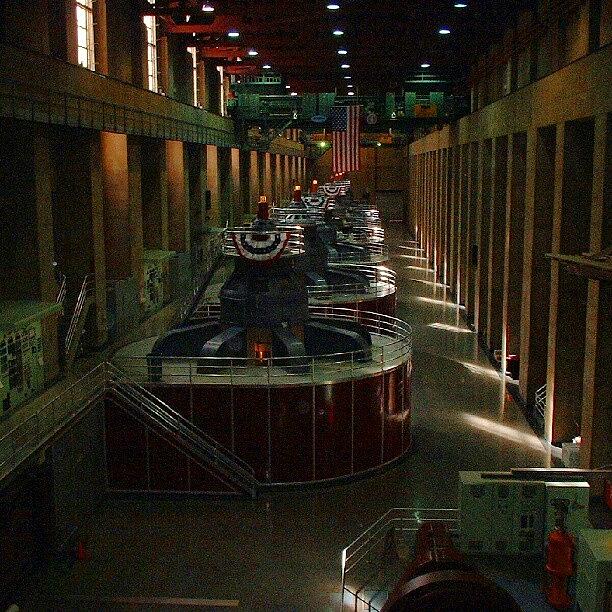Power Generators Inside Hoover Dam Photograph by Reid Nelson