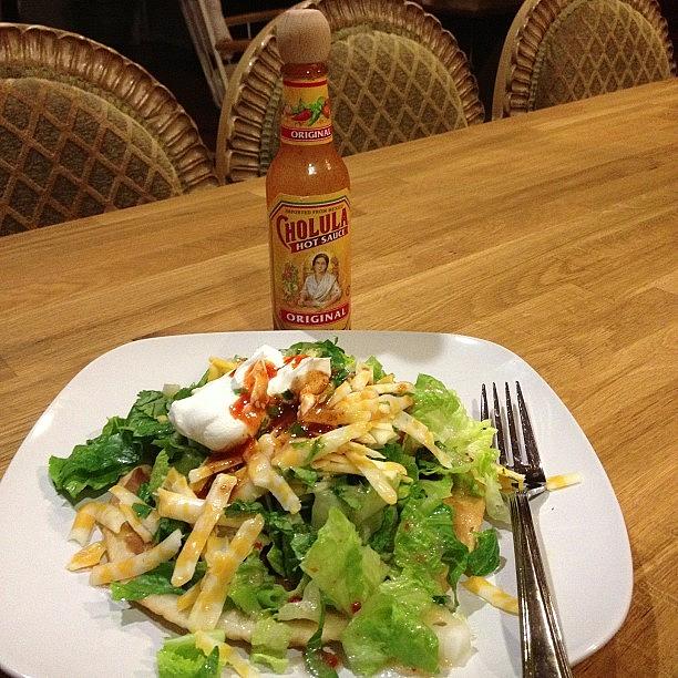 Saucy Photograph - #pppdecember Its Not A Taco Salad by Rainey Shafer