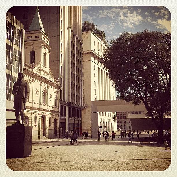 Fotografia Photograph - Praça Do Patriarca #saopaulo by Tralheria Paralela